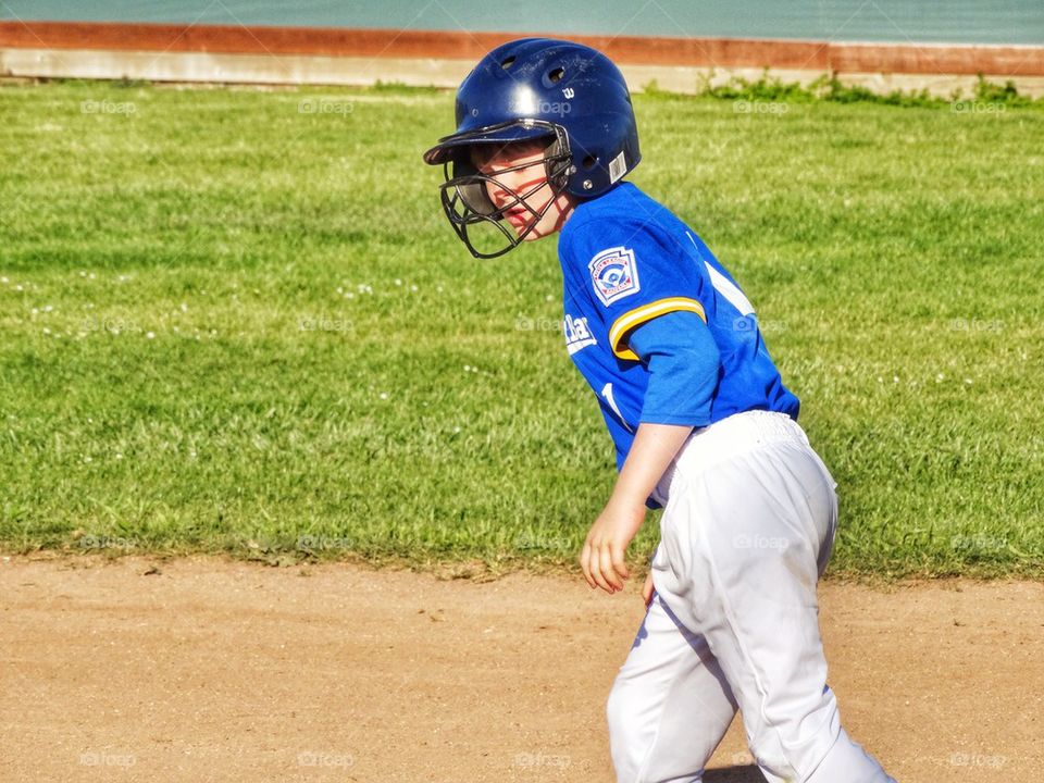 Young Baseball Player