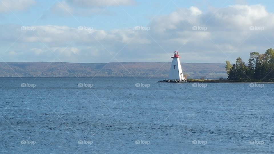 beautiful lighthouse Nova Scotia