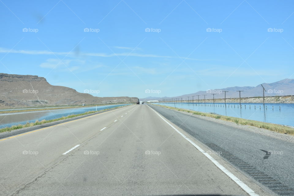 Salt lake highway 