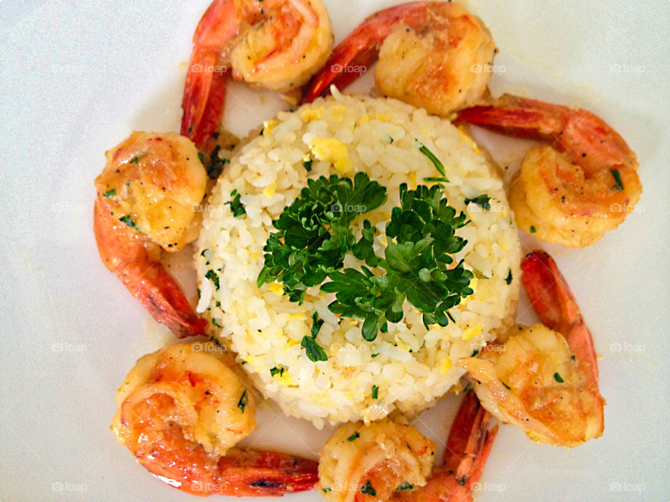 Buttered Prawns
