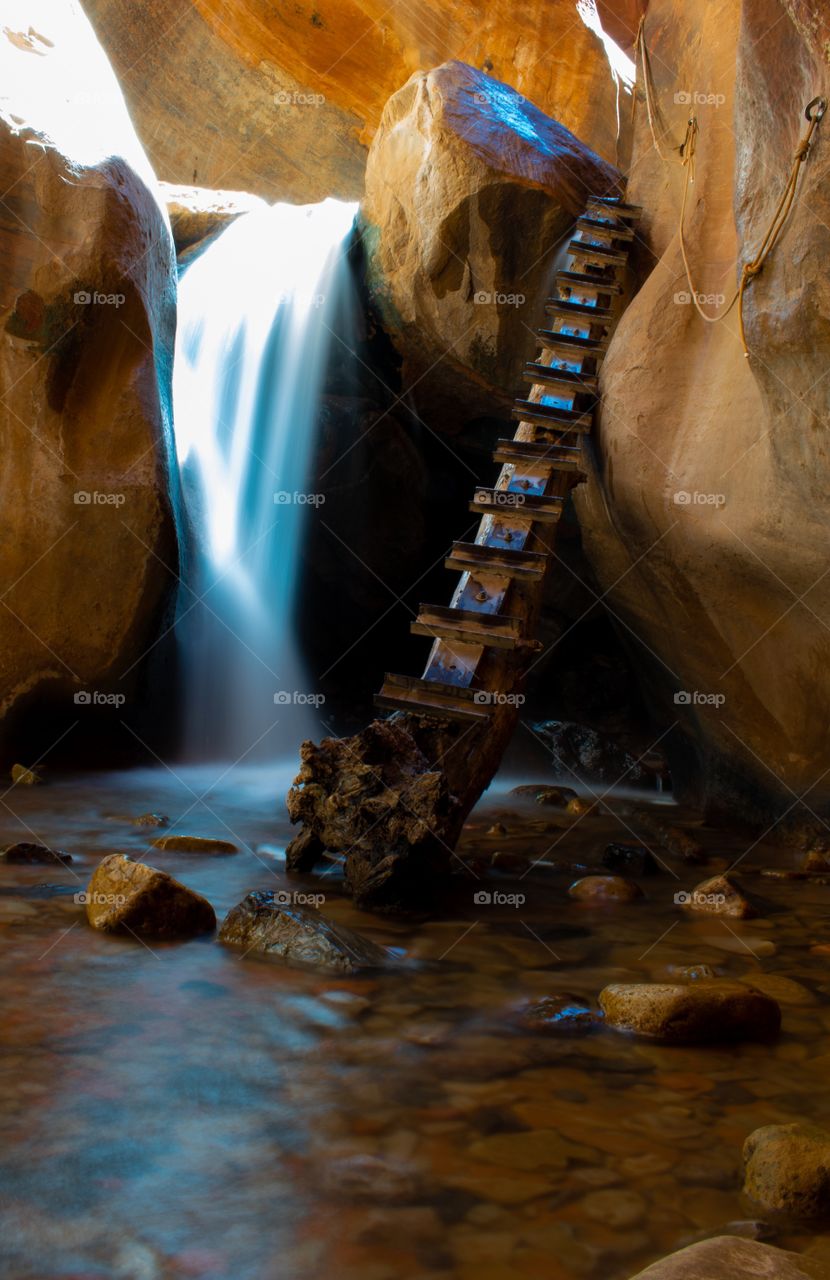 long exposure of water