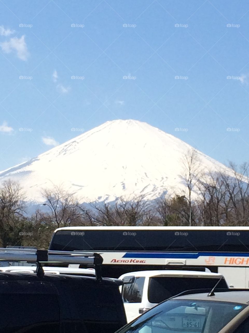 Mount Fuji. 