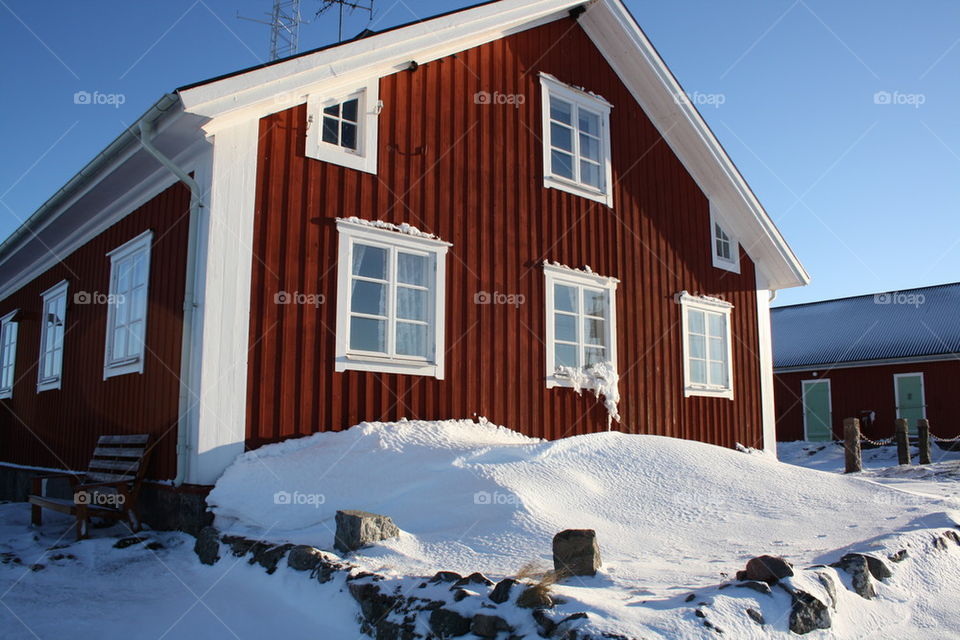 Winter house