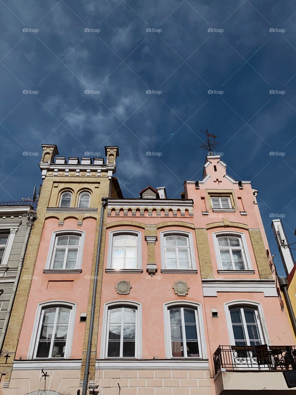 In Tallinn you can find houses that looks like toys 