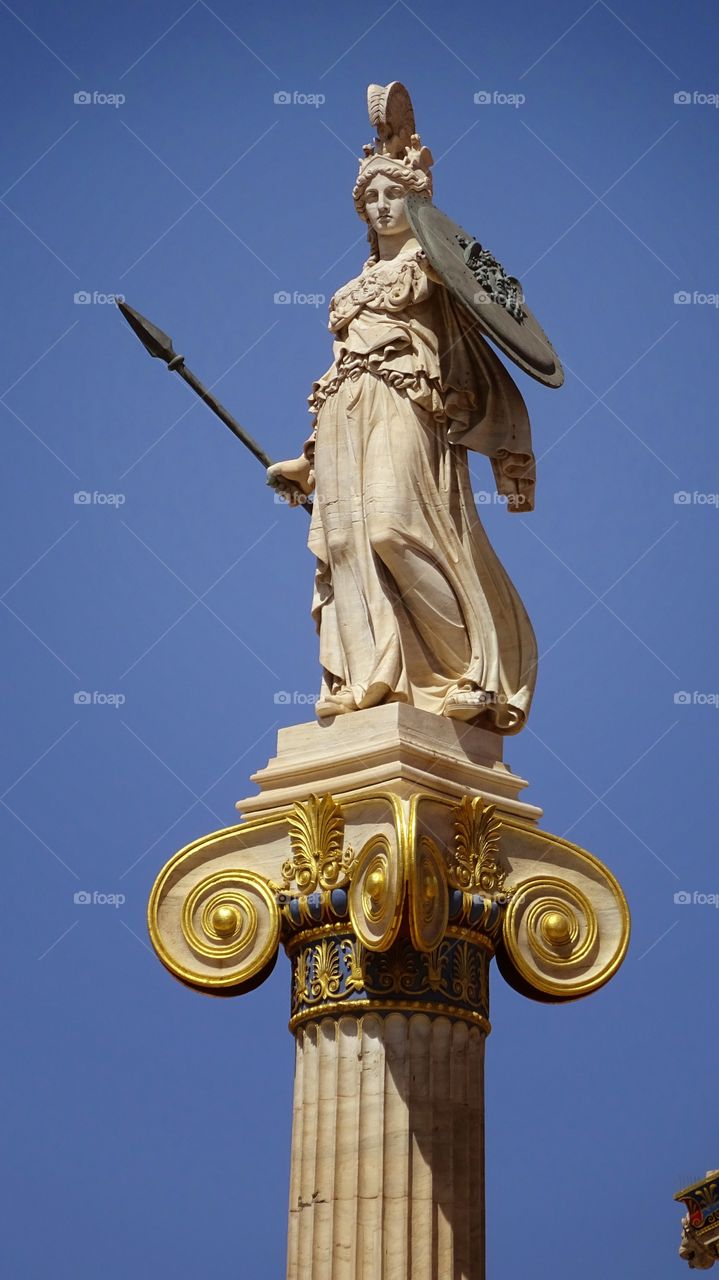 Minerva Statue. Greece, Minerva Statue
