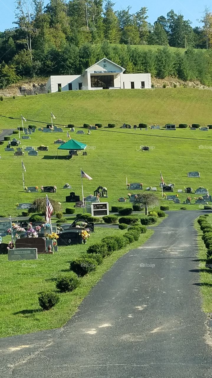 monument / grave sight on my commute