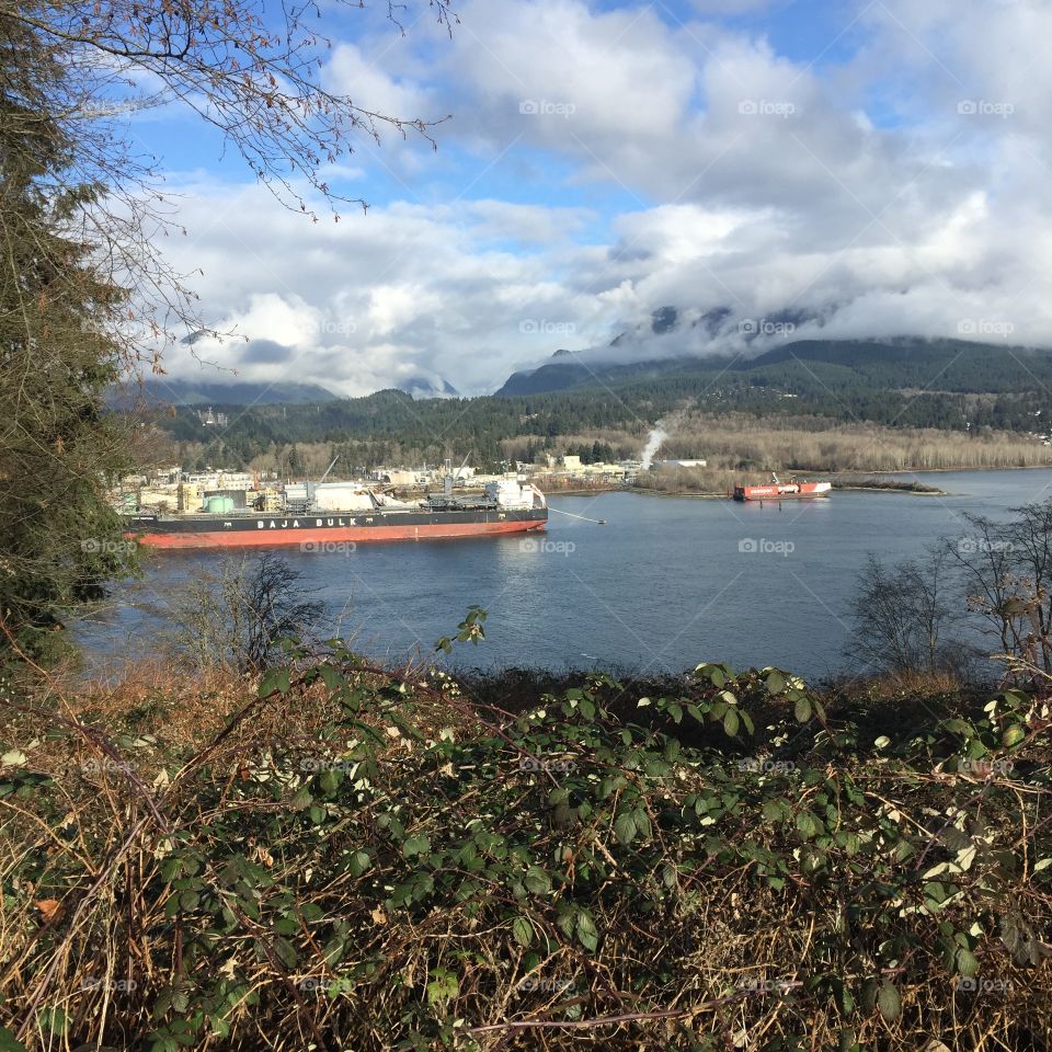 View of the North Shore from the Barnet Trail