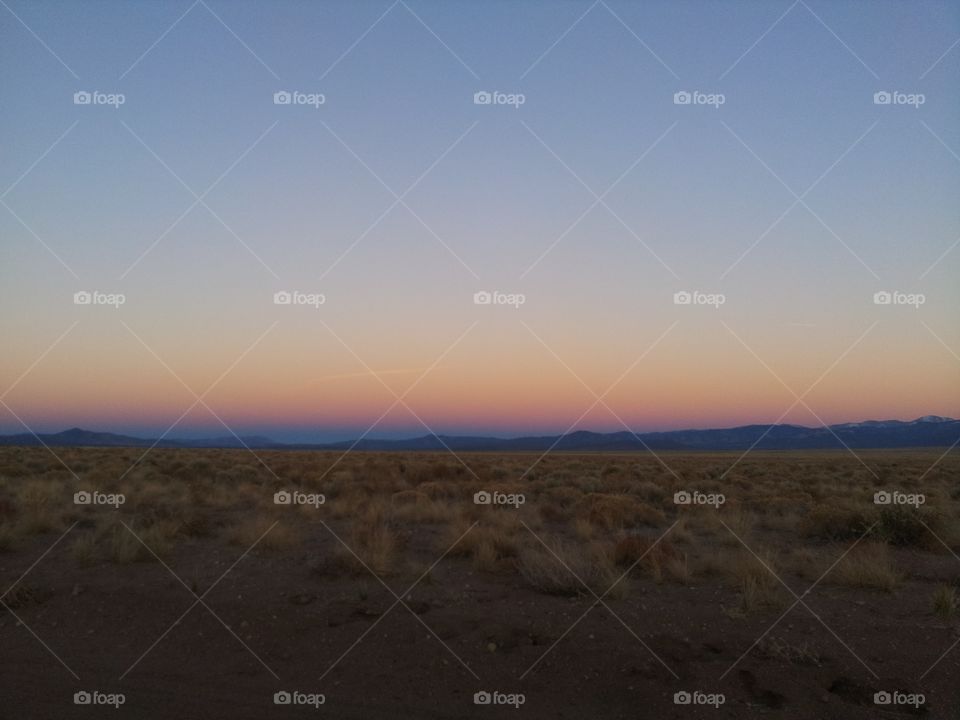 Amazing sunset in Colorado
