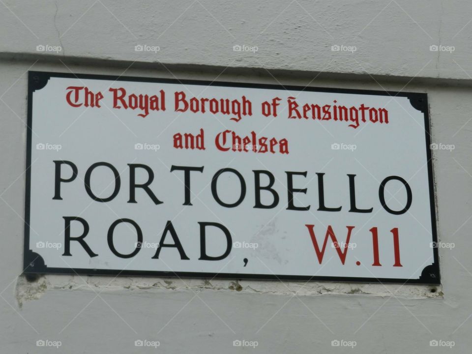 Portobello Road London 