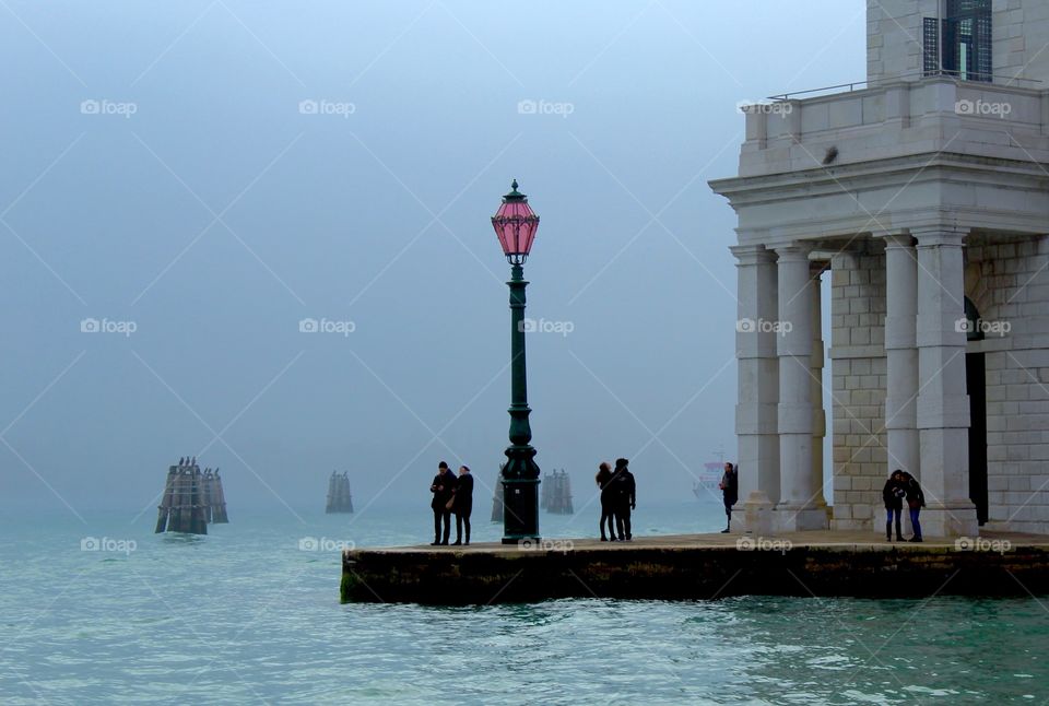 Couples by the Grande Canal, Venice
