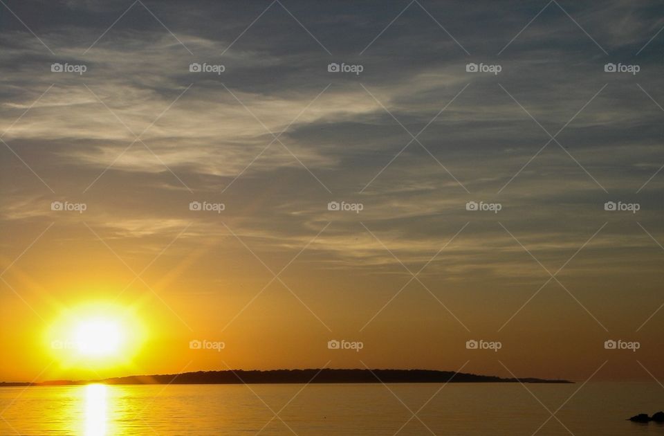 sunset, Torekov Sweden