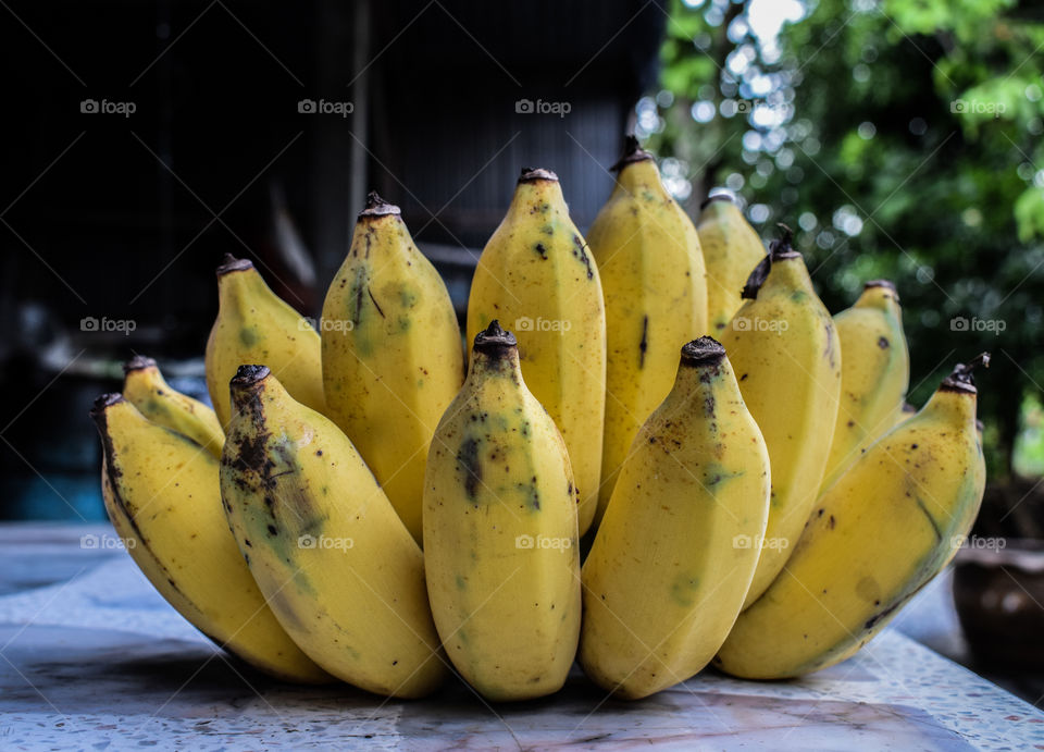 Close up of Banana