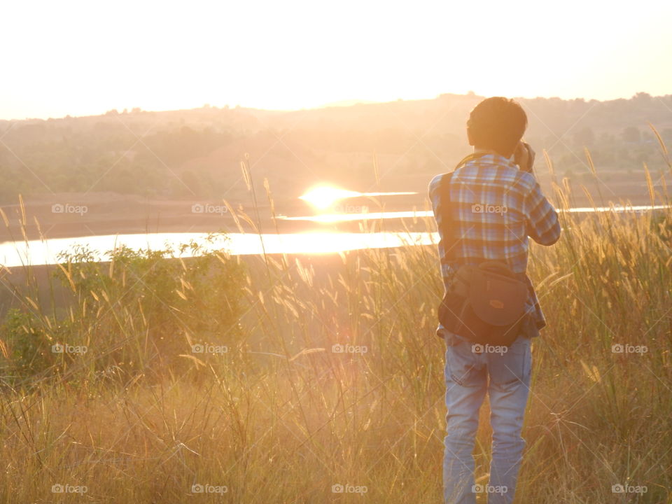 Taking nature picture