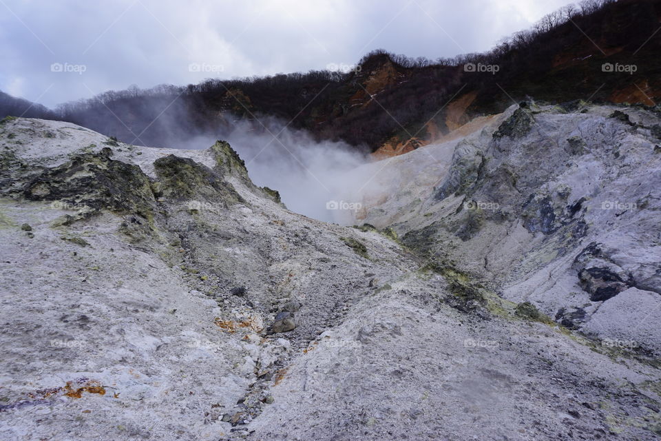 
Noboribetsu hot springs in Hokkaido 