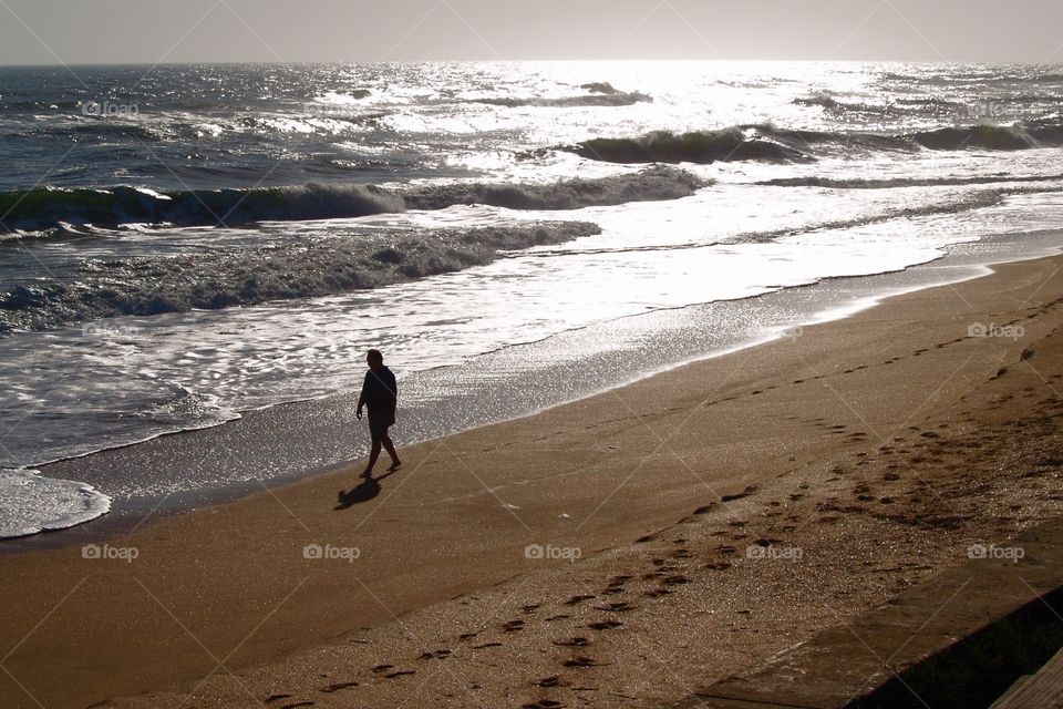 Morning Stroll on the Beach