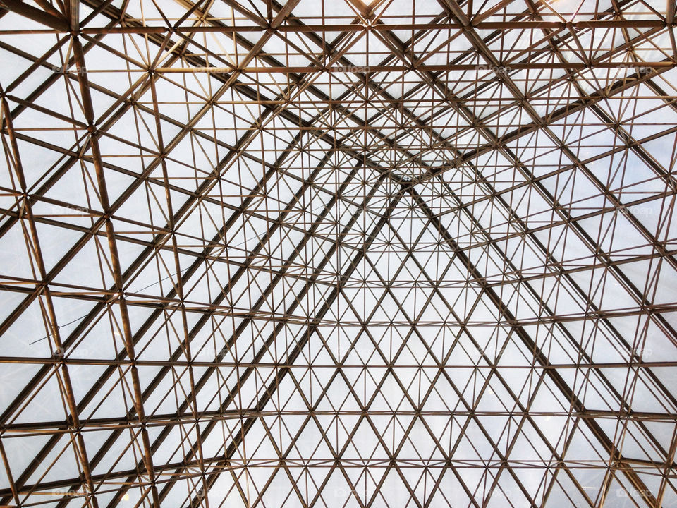 glass iron architecture reflection by formalhaut