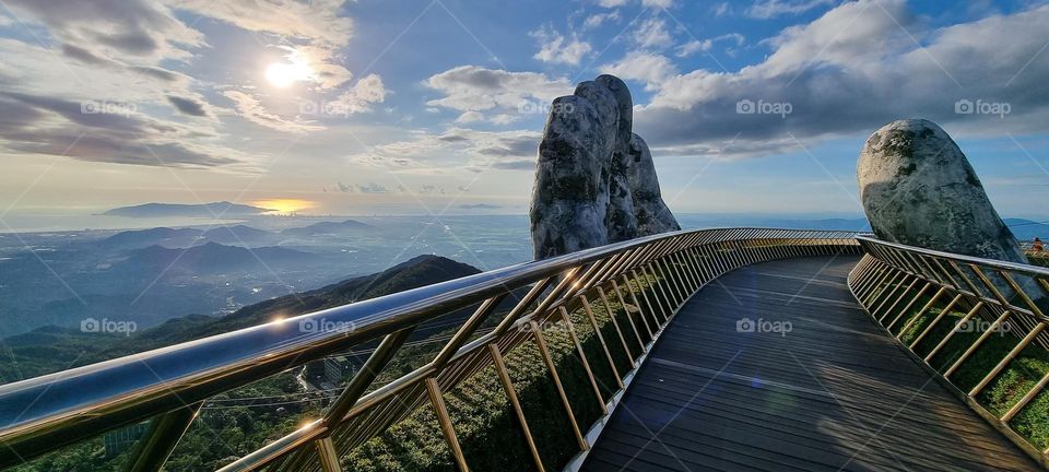 Golden Bridge, Da Nang, Vietnam