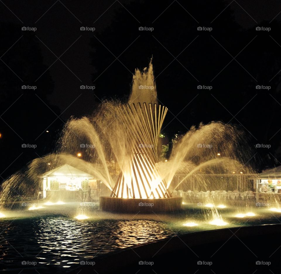 Magical Fountain. Lima, Peru