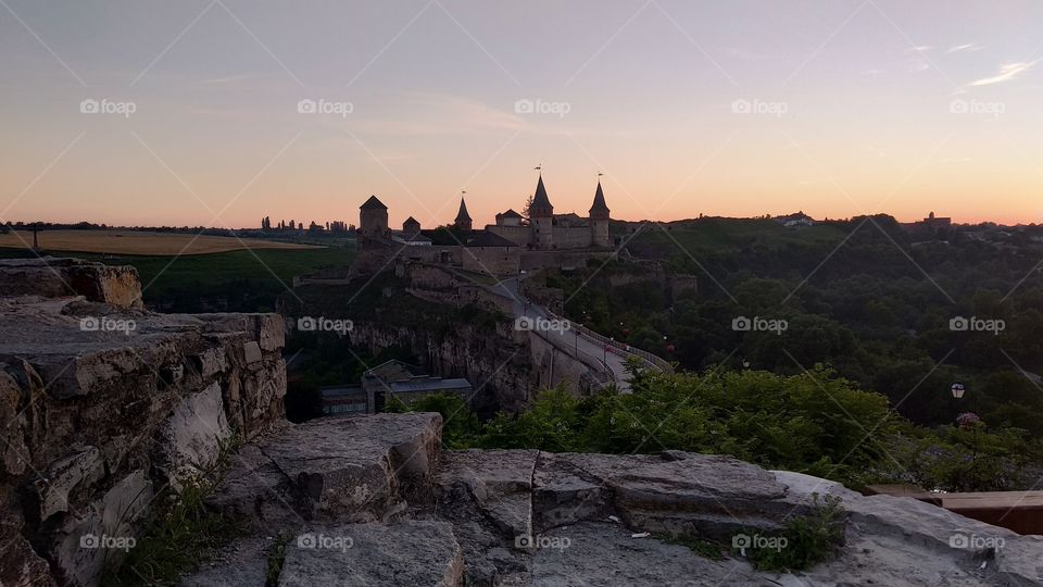 a fortress in the city of Kamyanets-Podilsky