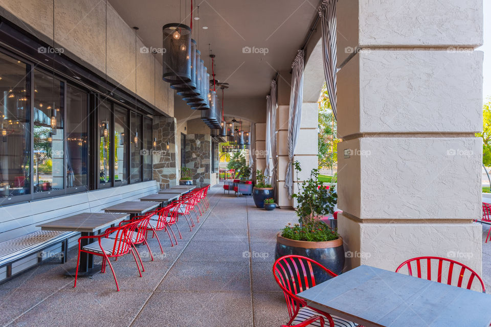 Outdoor Patio Restaurant Dining