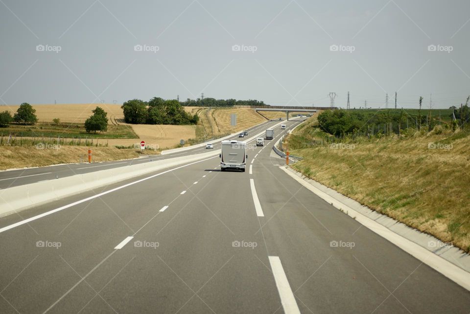 French roads.  Traveling France by car