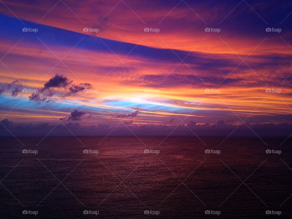 Sunset in Cozumel