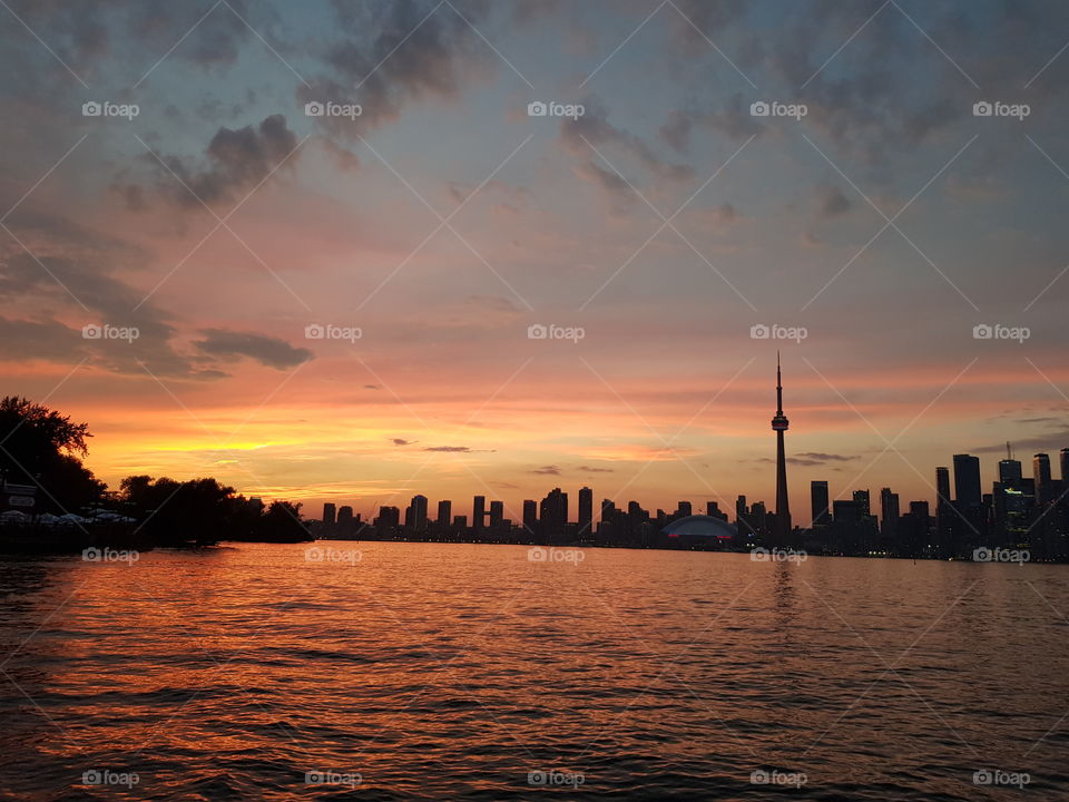 iconic view of Toronto