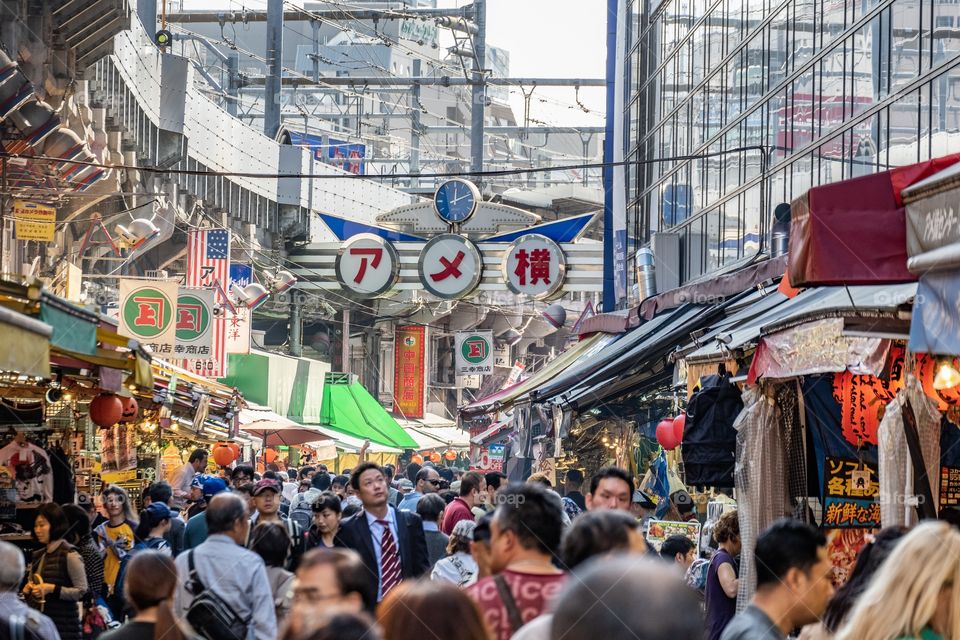 Japan Shopping street 