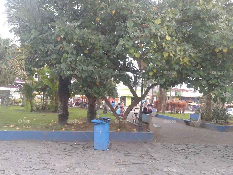 Square in Itanhaém/SP