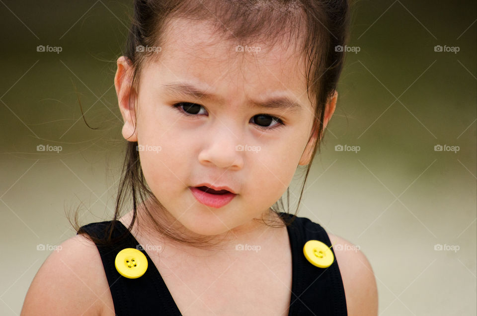 face child portrait toddler by sklarian