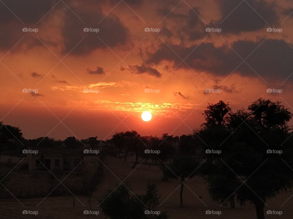 Beautiful sunset