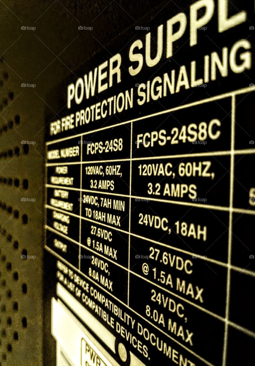protection signals from fire panel