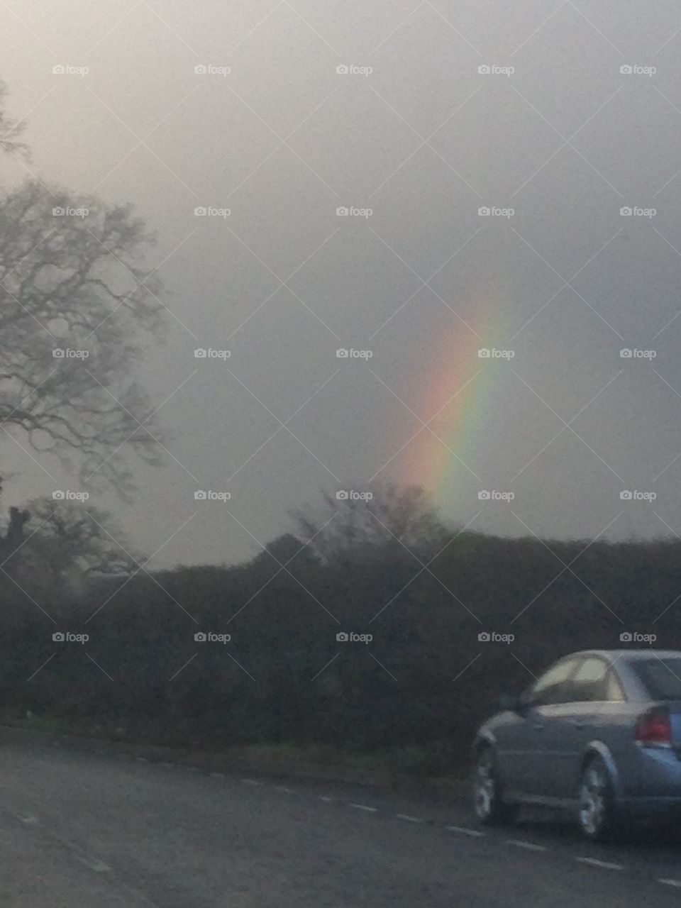Mega vivid rainbow in Sidcup London