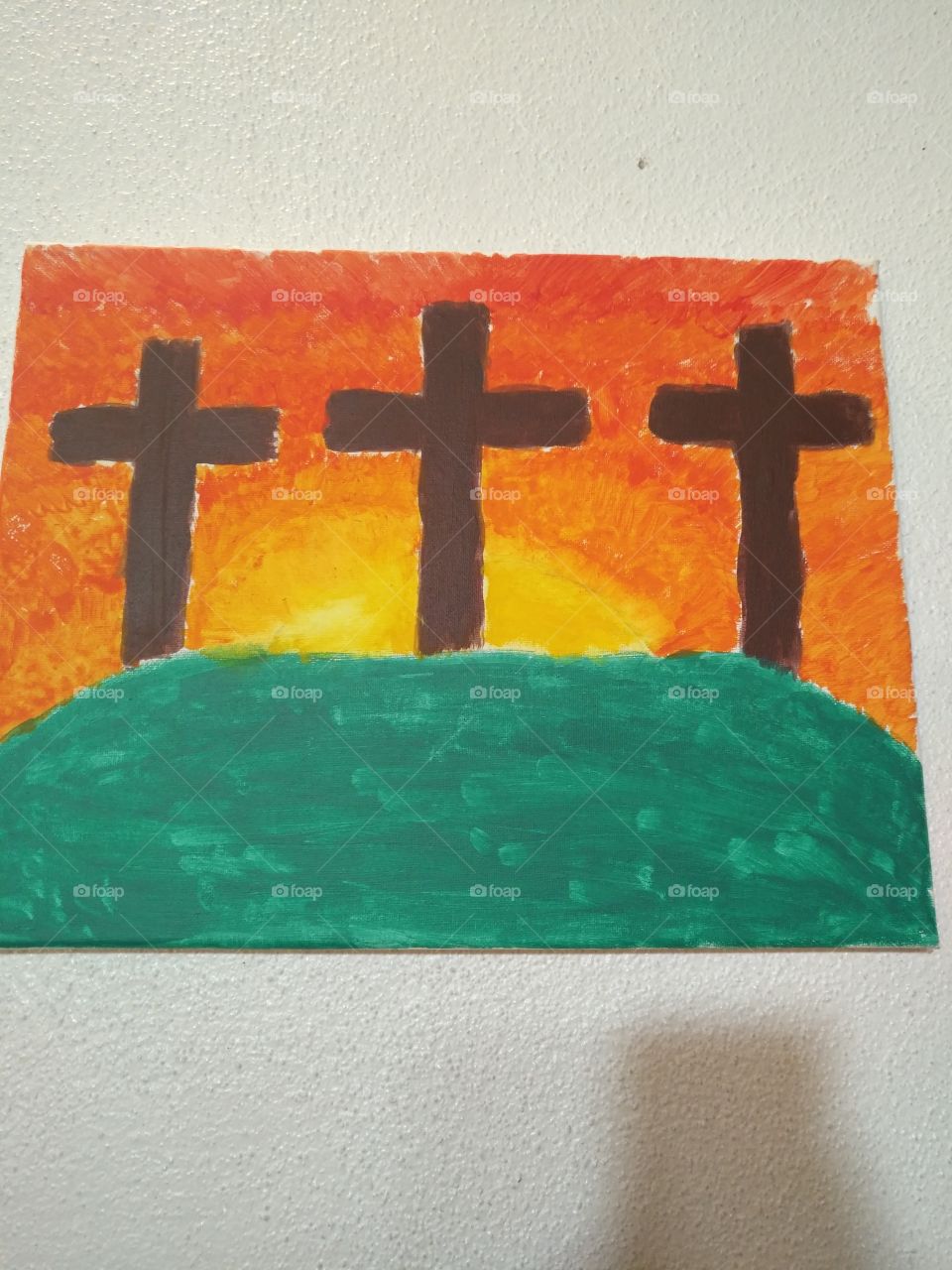 my painting cross
