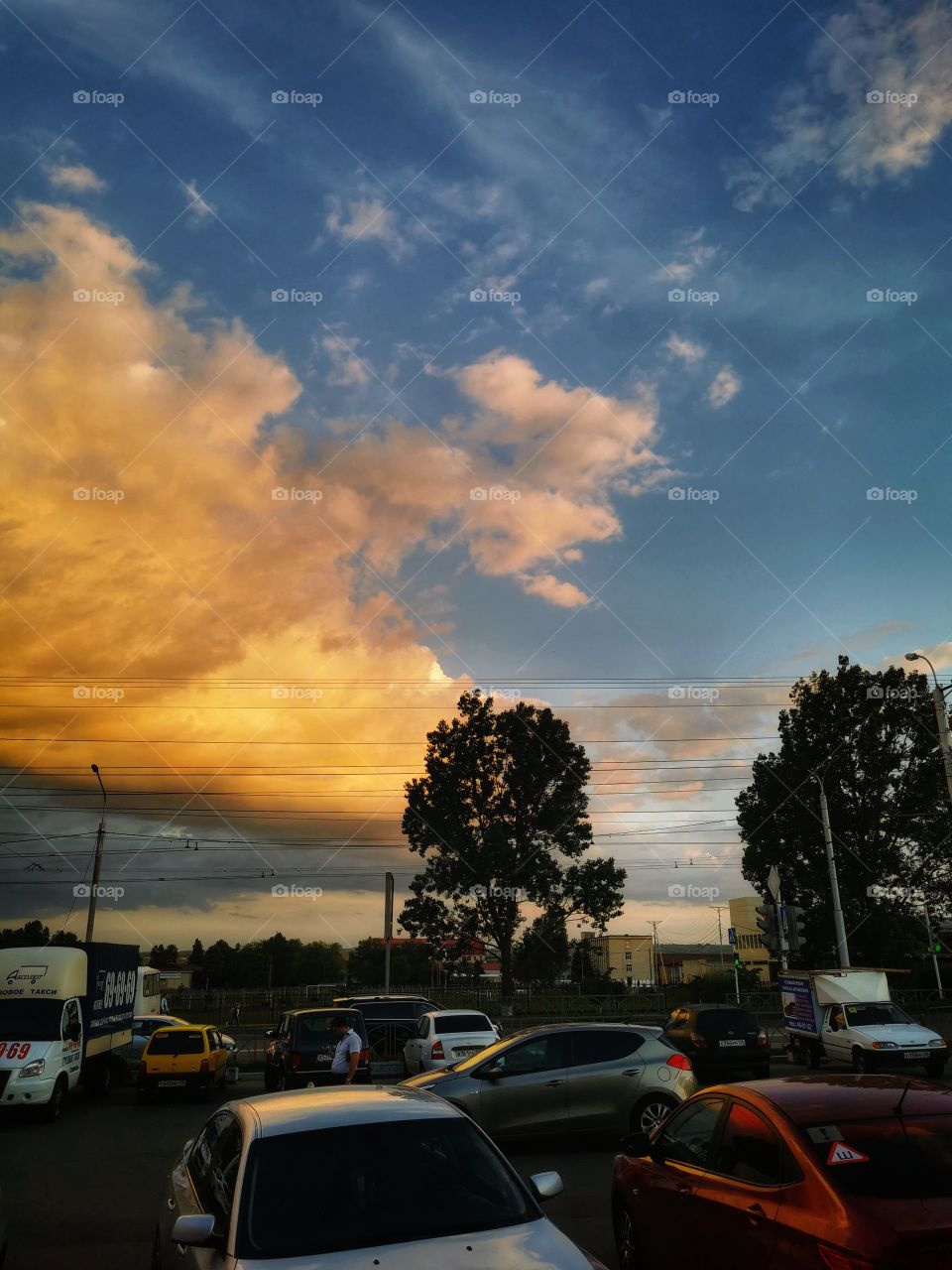 Sky mood clouds moody nature greens wild street