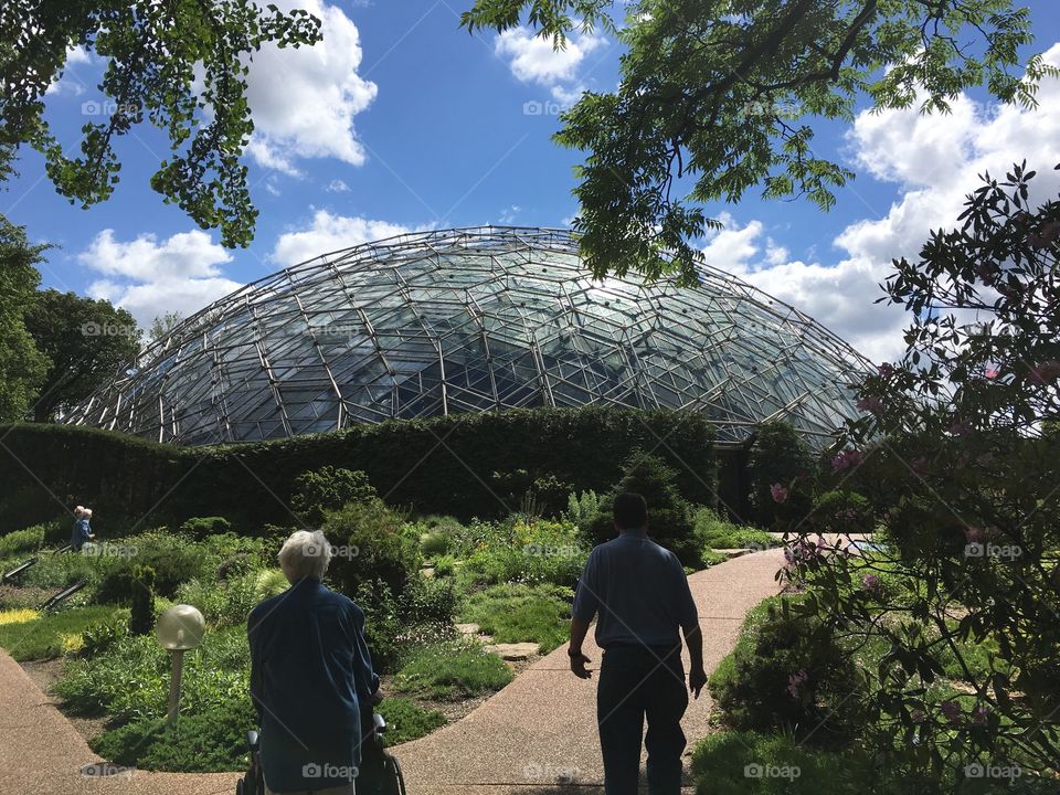 Climatron at the Missouri Botanical Gardens 