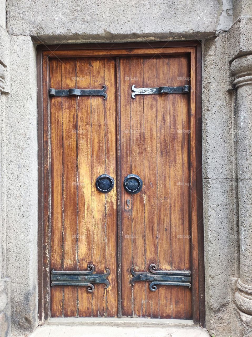 Wooden doors