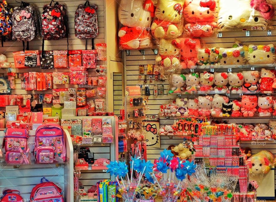 Hello Kitty gift shop