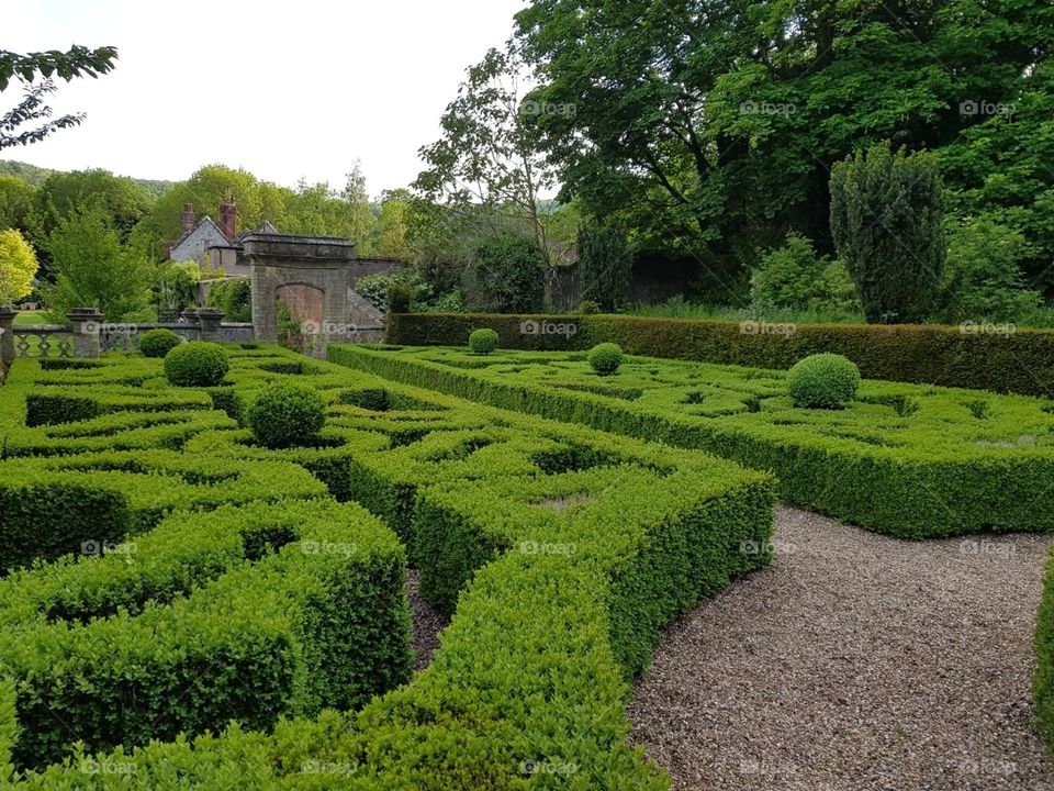 victorian walled garden