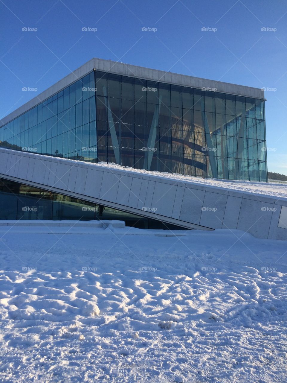 The Operahouse in Oslo, Norway