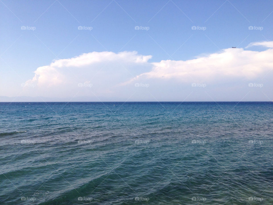 Horizon at Aegean Sea