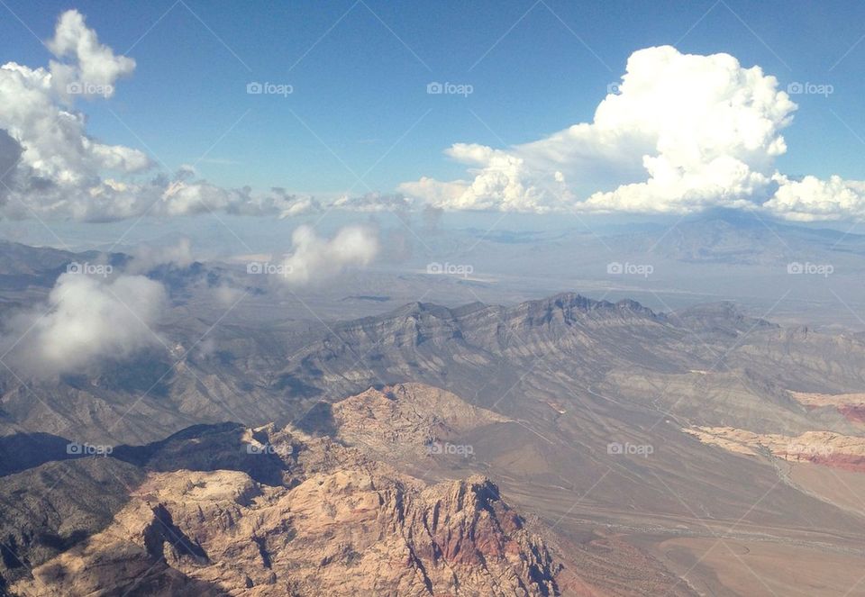 Over view of montains