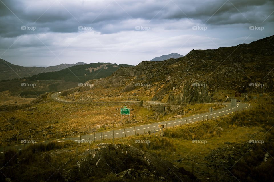 Landscape, Road, Travel, No Person, Mountain