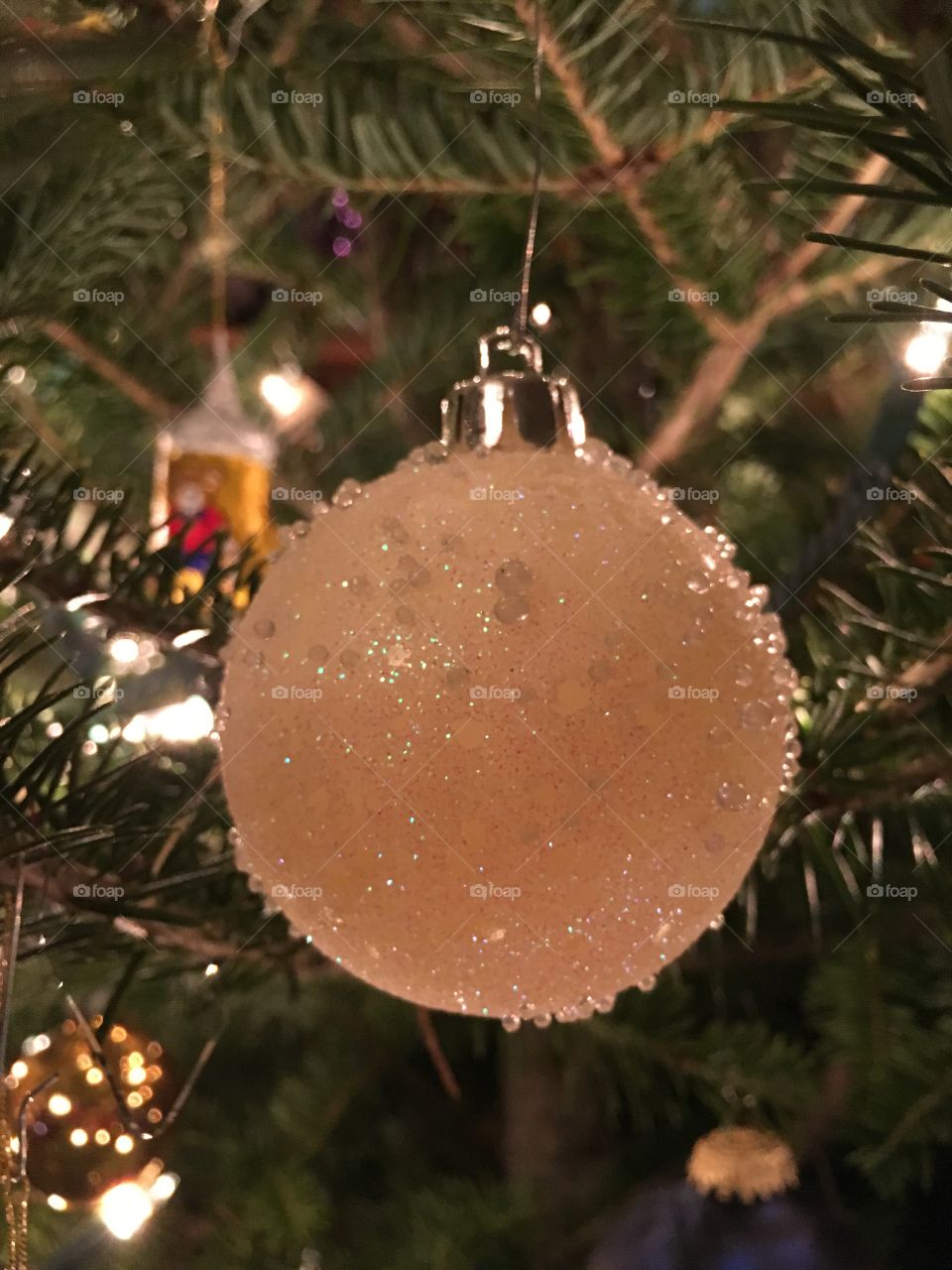 White ornament 