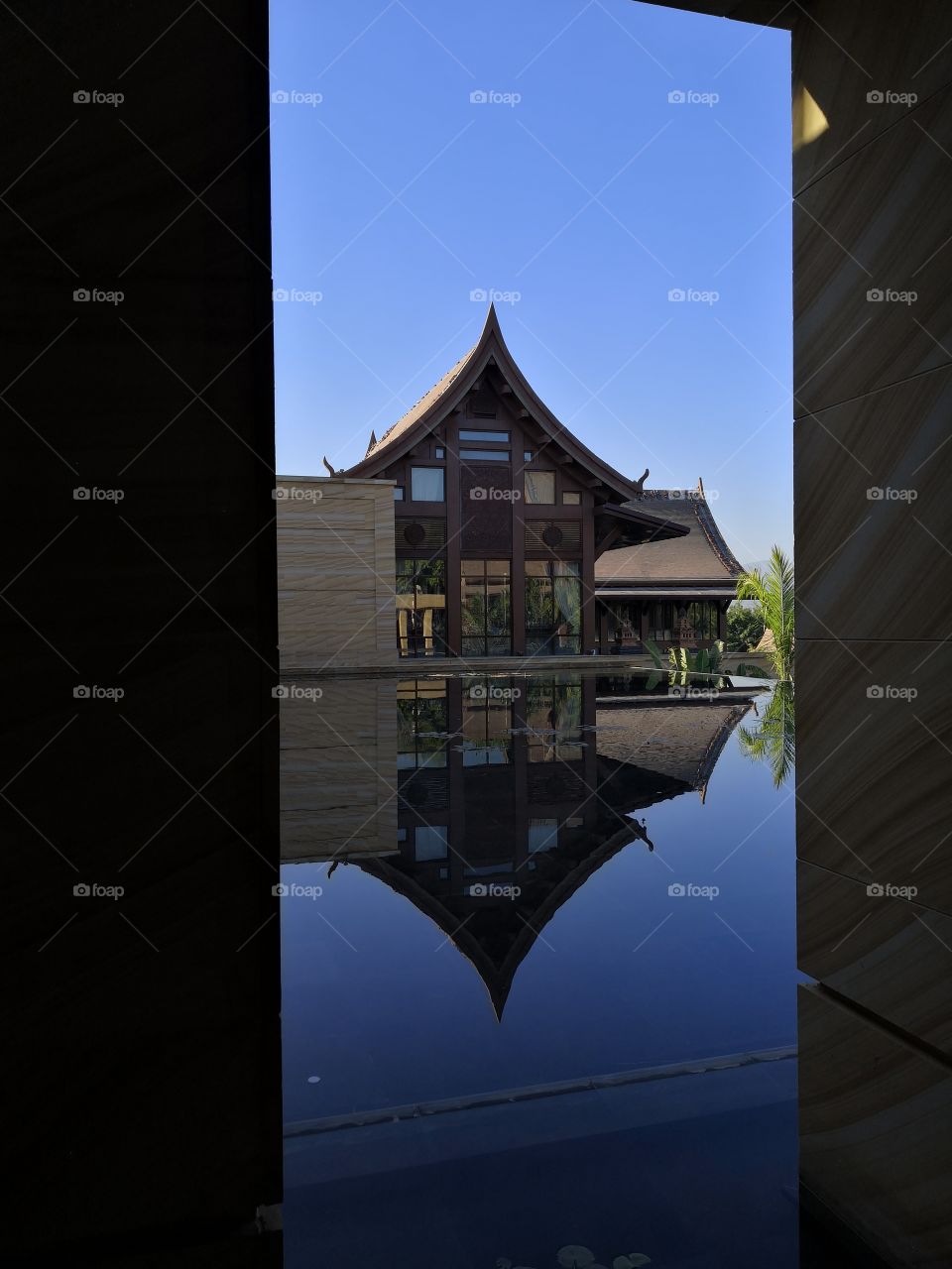 This is a collection of photos of tropical resort hotels