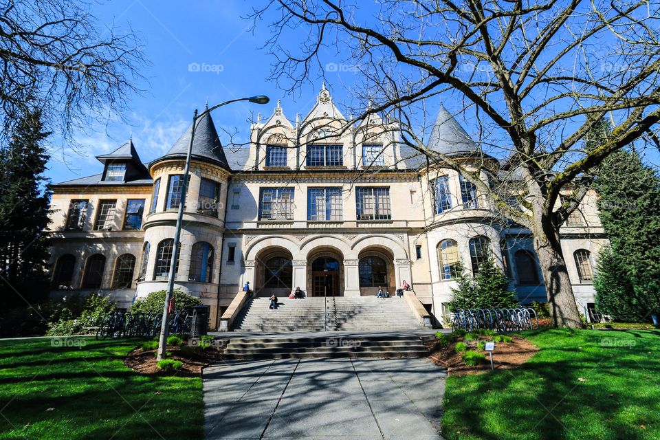 Building in the university of Washington USA 