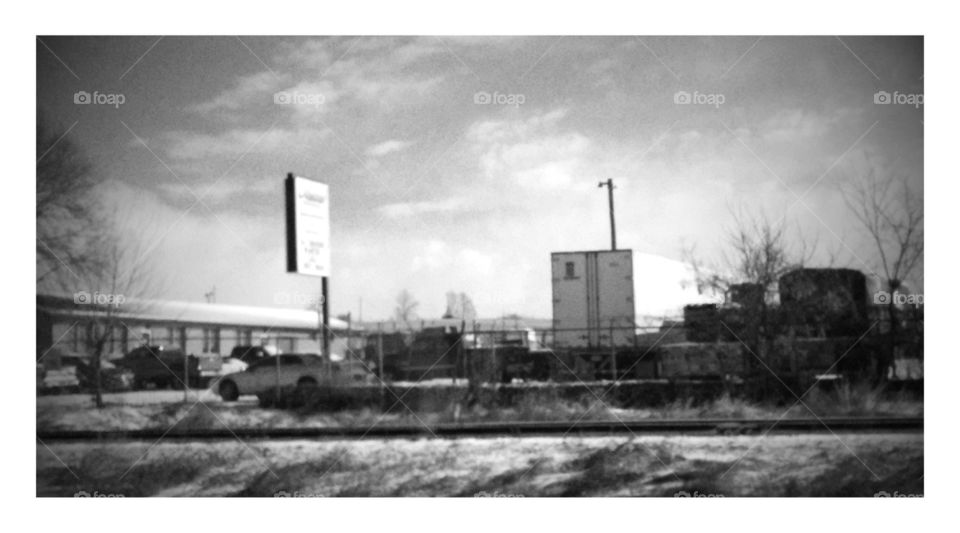 Building, Monochrome, Grinder, Industry, Architecture