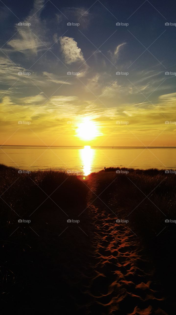 Last sunset pic of the hidden beach