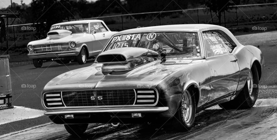 Chevy Camaro SS Drag Car