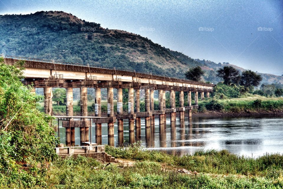 Konkan Railway Bridge India . Konkan Railway Bridge India 